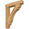 Ekena Millwork Olympic Craftsman Rough Sawn Bracket, Western Red Cedar, 4"W x 26"D x 30"H BKT04X26X30OLY04RWR - alternate 1